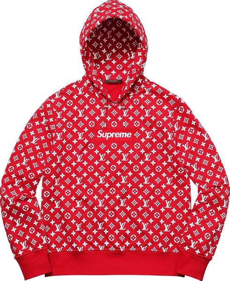 how much is a lv supreme hoodie|supreme louis vuitton hoodie neymar.